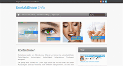 Desktop Screenshot of kontaktlinsen.net